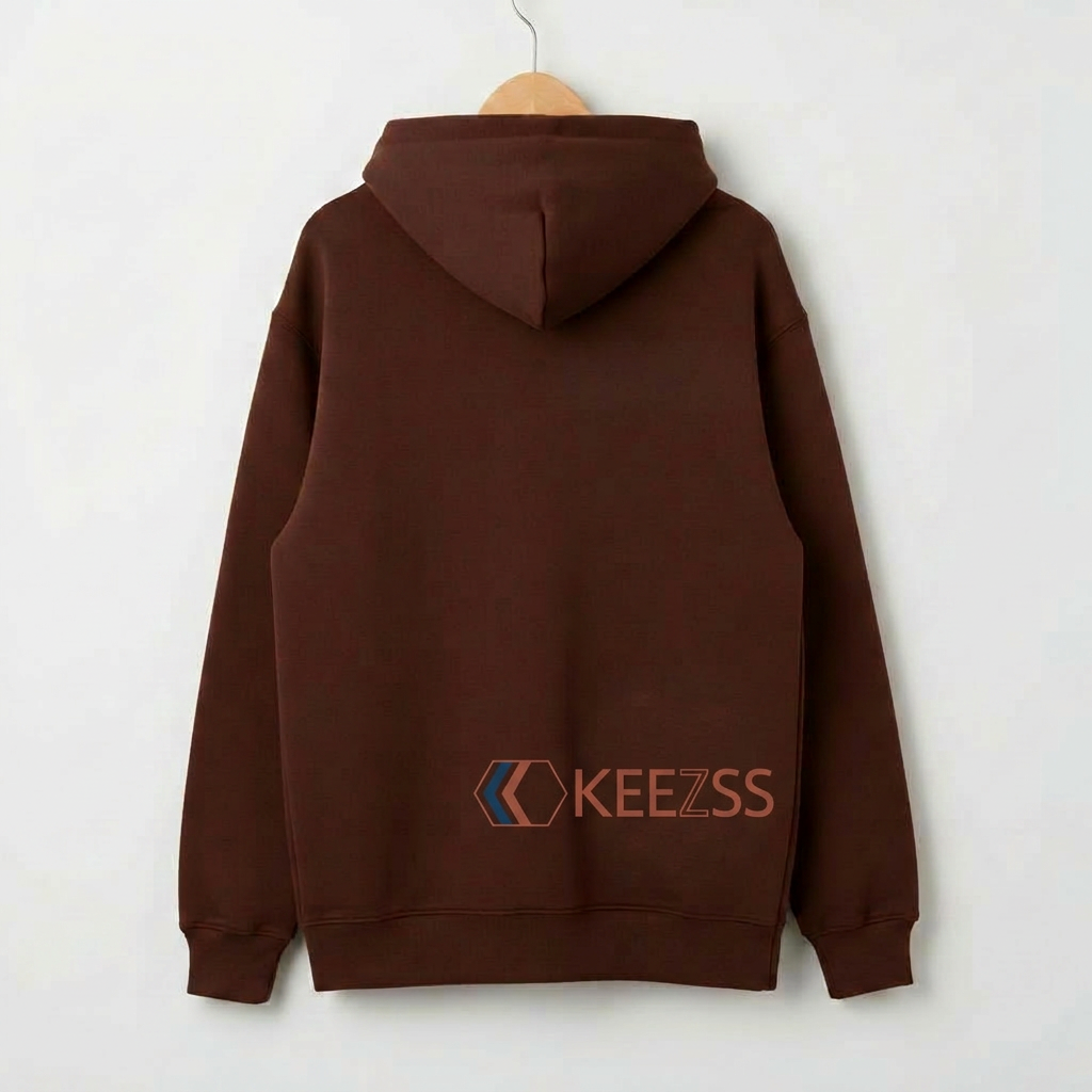 KEEZSS Hoodie — Brown